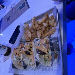 Towne Tavern And Treehouse - Cajun Chicken Tacos