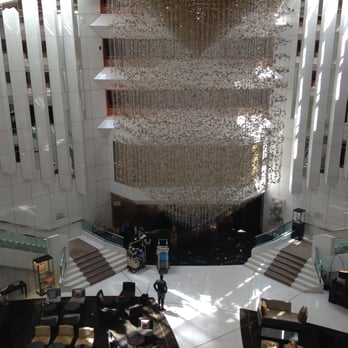 JW Marriott Cannes - Lobby view from 3rd floor - Hotels Near Me - Cannes, 06