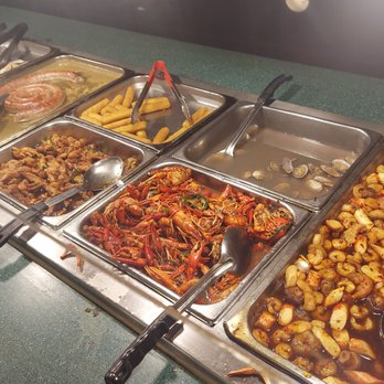 Hibachi Grill & Buffet - a variety of food items - American Near Me - Aurora, Illinois