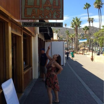 Luau Larry's - Sign in the front - New American Near Me - Avalon, California