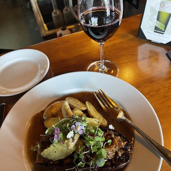 Scalo - Eggplant "steak" with potatoes - Italian Near Me - Albuquerque, New Mexico