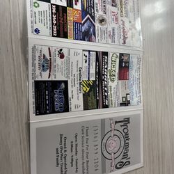Troutmans Barbecue - Back of menu