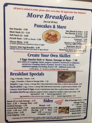 Menu photo 4 Rooster's Cafe Brooksville, FL Menu photo 4 Rooster's Cafe Brooksville, FL