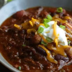 Iron City BBQ - Delicious Brisket chili