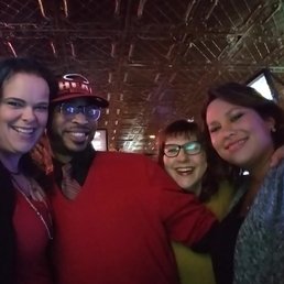 Karaoke DJ with some of us ladies Karaoke DJ with some of us ladies
