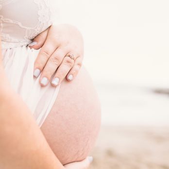 Nails Galore - Maternity photo nails by Sara - Nail Salons Near Me - Cypress, California