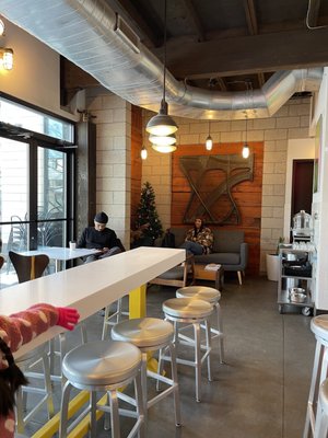 Blue Copper Coffee Room by null