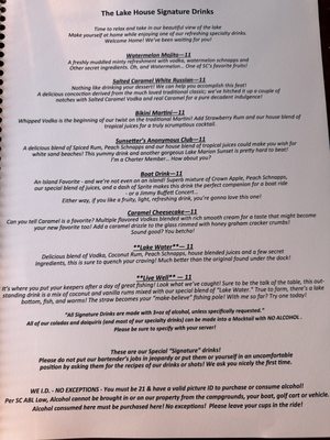 Menu photo 6 The Lake House Santee, SC Menu photo 6 The Lake House Santee, SC