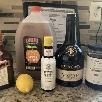 The Platinum Private Chef - Apple cider cocktail ingredients - Personal Chefs Near Me