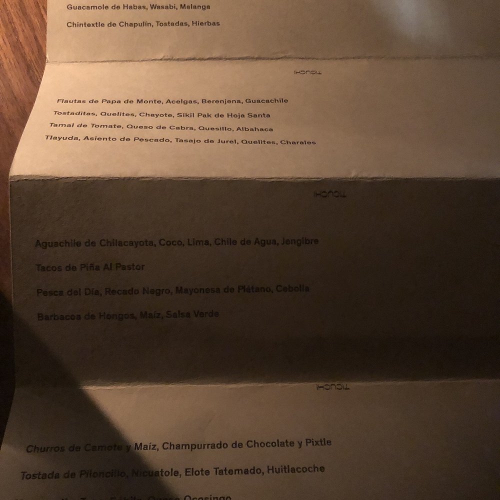 Ticuchi - Food menu - Mexican Near Me - Ciudad de México, DIF
