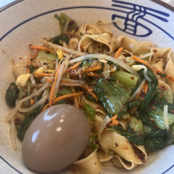 Ox 9 Lanzhou HandPulled Noodles - N.1.2 Chili Oil Noodles with egg - Chinese Near Me - Cupertino, California