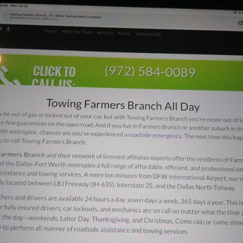 Delta Towing - This is what the online add looks like - Towing Near Me - Dallas, Texas Delta Towing - This is what the online add looks like - Towing Near Me - Dallas, Texas