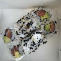 Salmon Avocado Roll Salmon Avocado Roll