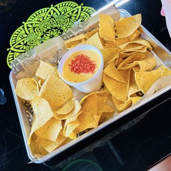 Talkin' Tacos Towncenter - Jalapeño queso and chips - Tacos Near Me - Jacksonville, Florida Talkin' Tacos Towncenter - Jalapeño queso and chips - Tacos Near Me - Jacksonville, Florida