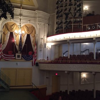 Ford's Theatre - View of Lincoln's suite on the left - Performing Arts Near Me - Washington, DC, District of Columbia Ford's Theatre - View of Lincoln's suite on the left - Performing Arts Near Me - Washington, DC, District of Columbia