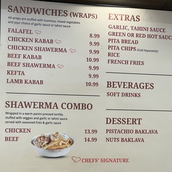 Kabab Crush - Menu - Mediterranean Near Me - Corona, California Kabab Crush - Menu - Mediterranean Near Me - Corona, California
