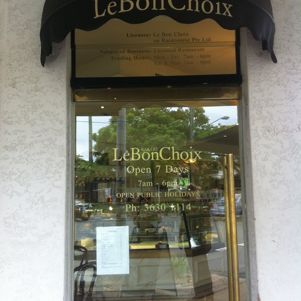 Le Bon Choix - Bakeries Near Me - Ascot, QLD Le Bon Choix - Bakeries Near Me - Ascot, QLD
