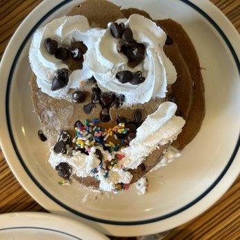 IHOP - 3 Happy Face pancakes (substitution) - Breakfast & Brunch Near Me - KISSIMMEE, Florida