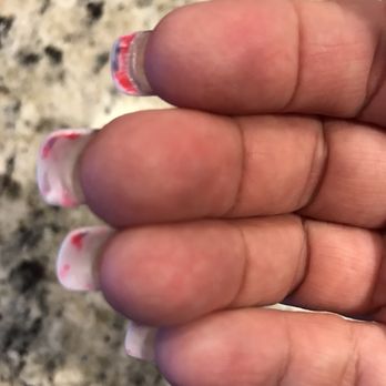 H&M Nails Spa - This is the mess I was left with and I was so embarrassed . - Nail Salons Near Me - Killeen, Texas H&M Nails Spa - This is the mess I was left with and I was so embarrassed . - Nail Salons Near Me - Killeen, Texas