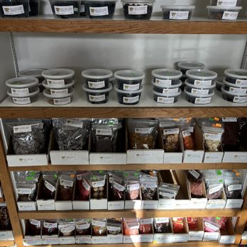 Ewa Seed Company - shelves of seeding and seeding products - Desserts Near Me - Ewa Beach, Hawaii