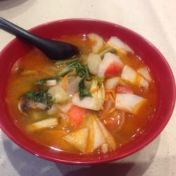 Dave's Noodles - Seafood tom yum.