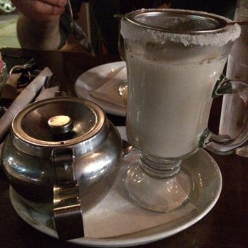 Bean Bar - Chai tea latte...I love how they give you more on the side! - Comfort Food Near Me - Hamilton, Ontario
