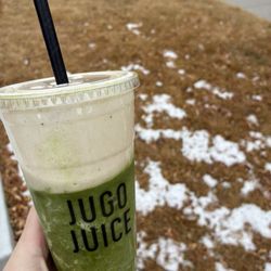 Jugo Juice - Green Jolly Pineapple, apple juice, spinach, kale, coconut milk and banana
