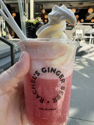 rachel's ginger beer at the spheres by null