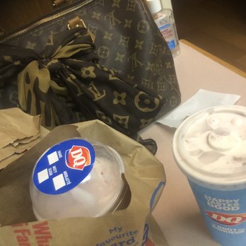 DQ / Orange Julius - a handbag and a cup of coffee - Ice Cream & Frozen Yogurt Near Me - Toronto, Ontario