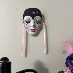 Black Butterfly Too - Beautiful hand painted mask I just bought