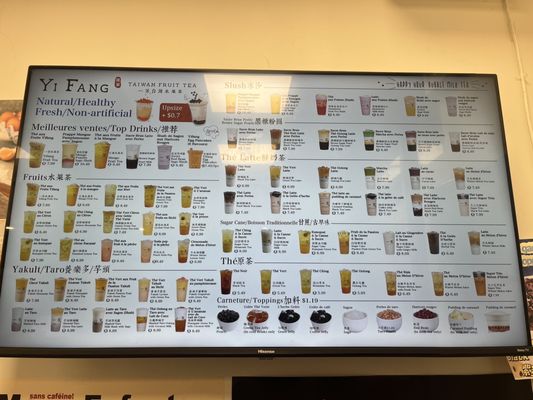 Yifang Taiwan Fruit Tea by null