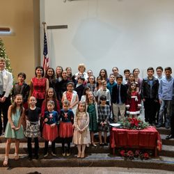 Piano Lessons with Anna - Winter Recital 2018 - Group Picture