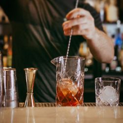 St Tropez Bistro - Negroni coming up