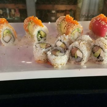 Lil Tokyo - My usual order at new places- Philadelphia Roll and Rainbow Roll. - Japanese Near Me - Myrtle Beach, South Carolina