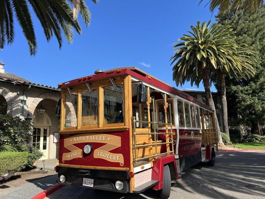 Napa Valley Wine Trolley by null