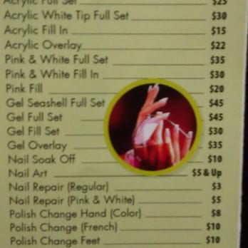 C Nails - Nail menu - Nail Salons Near Me - Tampa Bay, Florida