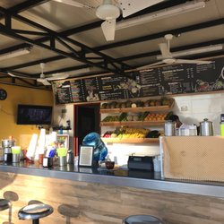 Estacion 23 - Order at the counter. Menu posted on the wall.