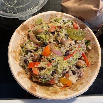 QDOBA Mexican Eats - Bowl with no chicken - Mexican Near Me - Glen Burnie, Maryland