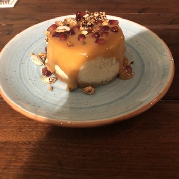 Dem Moda - Cheesecake with milk jam. Very unique and awesome. Will come back tomorrow for this - Cafes Near Me - Istanbul, 34