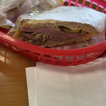 Havana Restaurant & Bakery - Half of the Sandwich Cubano. - Cuban Near Me - Sebring, Florida Havana Restaurant & Bakery - Half of the Sandwich Cubano. - Cuban Near Me - Sebring, Florida
