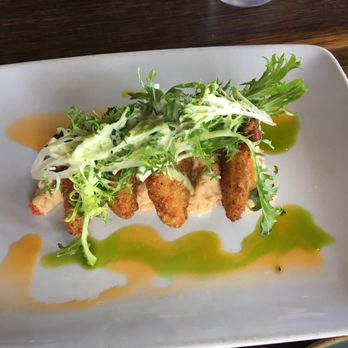 The Honeysuckle - Fried green tomato appetizer - Southern Near Me - Franklin, Tennessee The Honeysuckle - Fried green tomato appetizer - Southern Near Me - Franklin, Tennessee