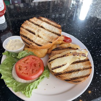 Silver Gulch Brewing & Bottling - Can you spot the fish in this fish sandwich? - American Near Me - Anchorage, Alaska Silver Gulch Brewing & Bottling - Can you spot the fish in this fish sandwich? - American Near Me - Anchorage, Alaska