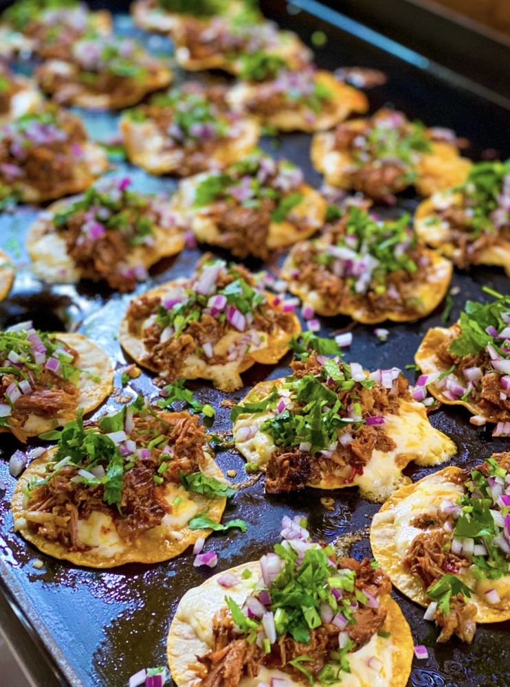 Food from El Vagon Tacos