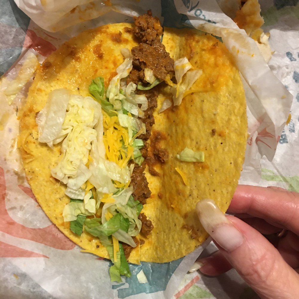 Taco Bell / KFC - Could you spare the mystery meat? Wake up Jan brands, these people are destroying your reputation. - Fast Food Near Me - Highland, Illinois