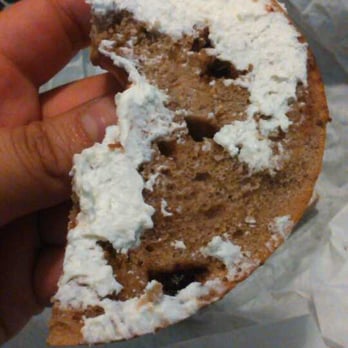 I Love Bagels - Chocolate chip bagel with hardly any cream cheese - Delis Near Me - Oceanside, California I Love Bagels - Chocolate chip bagel with hardly any cream cheese - Delis Near Me - Oceanside, California