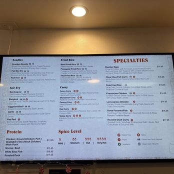 Bahn Thai - Thai Near Me - San Diego, California