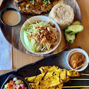 Thai BBQ House - Chicken Satay, BBQ Pork - Salad Near Me - Petaluma, California Thai BBQ House - Chicken Satay, BBQ Pork - Salad Near Me - Petaluma, California