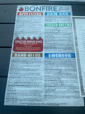 Menu photo 6 Bonfire Grille Milford, CT Menu photo 6 Bonfire Grille Milford, CT