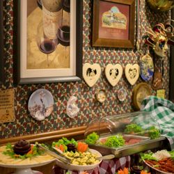 Restaurante Bella Tavola - Decoração Noite Italiana Bella Italia