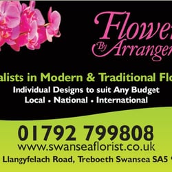 Flowers By Arrangement - Swansea's Premier Florist